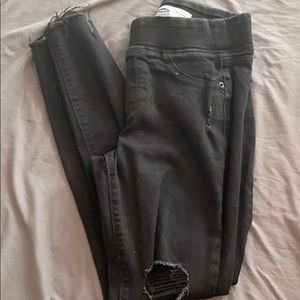 Old navy ripped rockstar jeggings